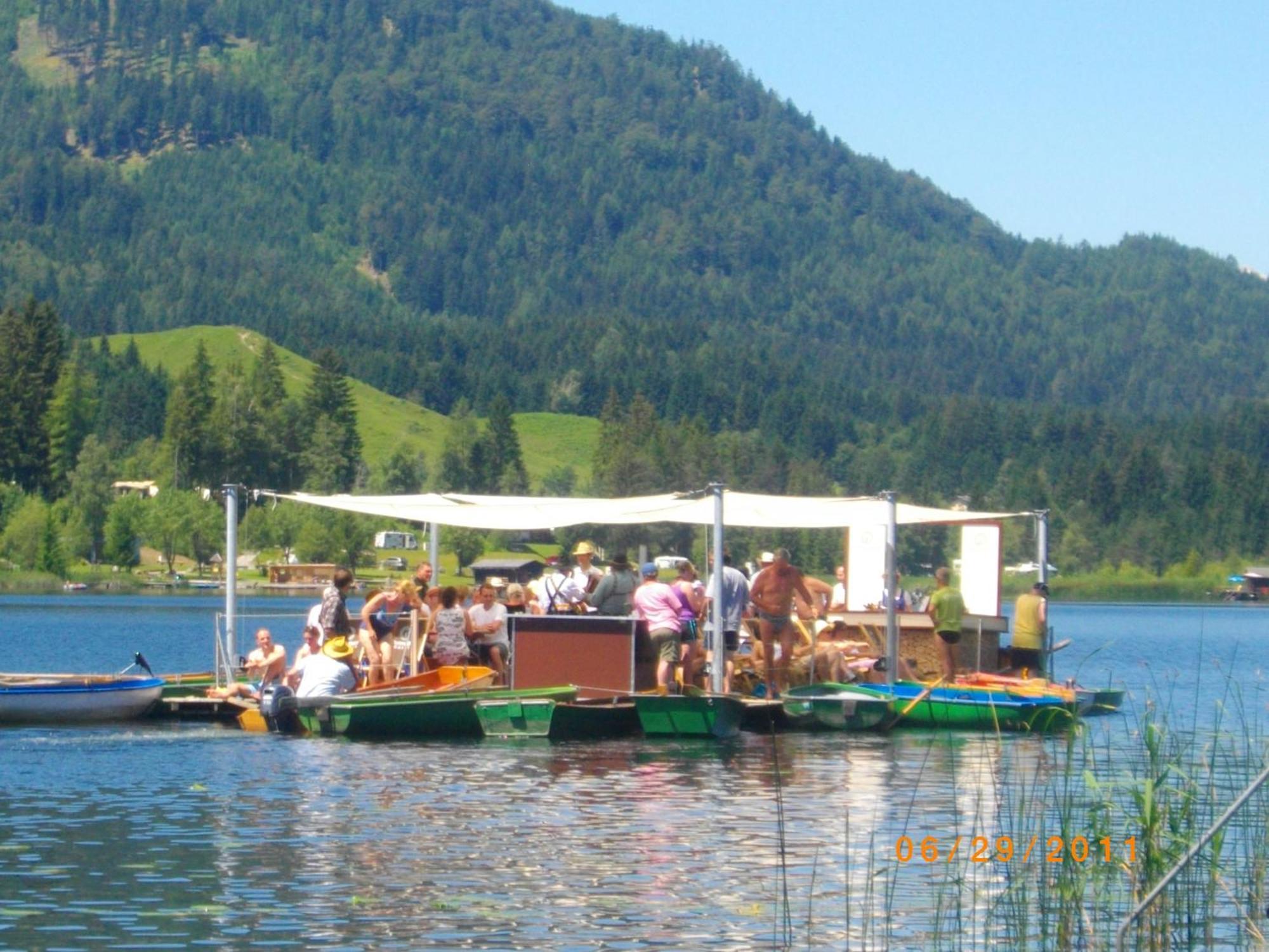 Landhaus Vogel Apartamento Weissensee Exterior foto